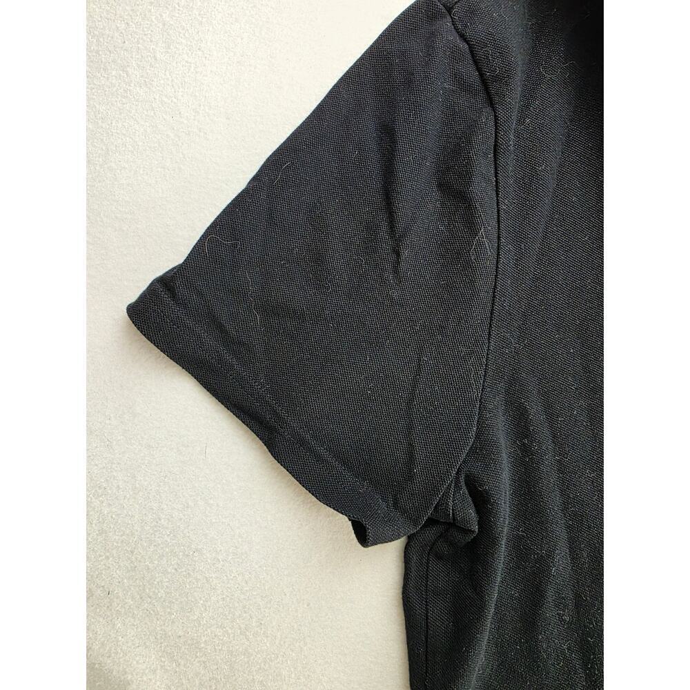 Banana Republic Performance Pique Polo Short Sleeve Black Size Medium - Picture 6 of 11